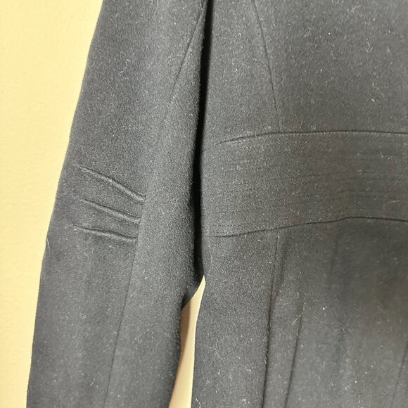 CALVIN KLEIN Wool Blend Toggle Clasp Coat Jacket Size 12 - Picture 9 of 10